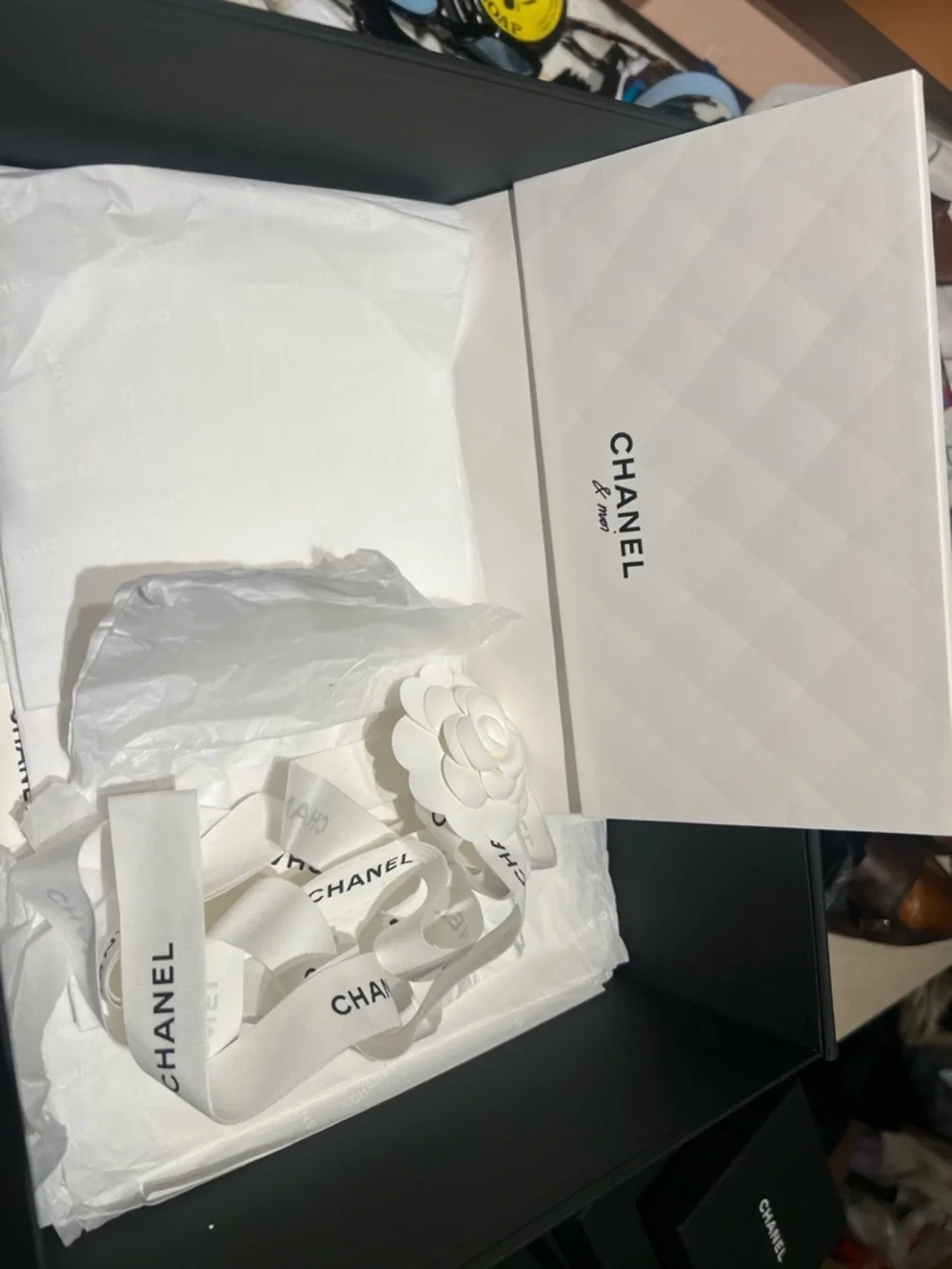 CHANEL Black handbag Box bundle - Picture 5 of 10